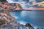 Manarola, Cinque Terre, Province of La Spezia, Liguria, Italy, Europe