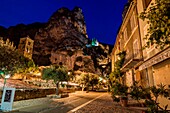 France, Provence, near Gorges du Verdon, Moustier, Sainte, Marie