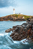 Fanad Head F+ínaid lighthouse, County Donegal, Ulster region, Ireland, Europe