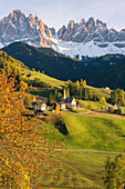 Santa Maddalena Val di Funes, Trentino Alto Adige, Italy
