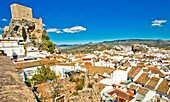 Castle, Olvera, White Towns, Pueblos Blancos, Cadiz province, Andalusia, Spain, Europe.