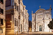 Scuola Grande di San Rocco, sestiere of San Polo, Venice, Italy.