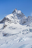 Europe, Switzerland, Zermatt, Matterhorn Tiefnatten glacier