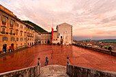 Europe, Italy, Umbria, Perugia district, Gubbio, Big square