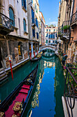 Venice, Veneto, Italy, The iconic gondola in Venice