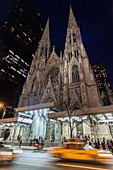St, Patrick's Cathedral, Fifth Avenue, Manhattan, New York City, USA
