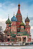 Russia, Moscow, Red Square, St, Basil's Cathedral