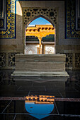 Samarkand, Uzbekistan, Central Asia, Tomb of Imam al-Bukhari in the mausoleum