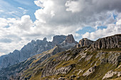 Sesto Dolomites, Trentino Alto Adige, Italy, Europe, Torre Scarperi, Croda dei rondoi, Monte Rudo