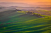 Asciano countryside, Crete senesi, Tuscany, Italy