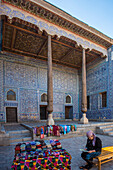 Uzbekistan, Khorezm Region, Khiva City (W.H.), Khan´s Palace Interior