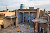 Uzbekistan, Khorezm Region, Khiva (W.H.), Khan´s Palace Interior (museum display)