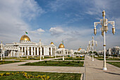 Turkmenistan, Ashgabat, Palais Turkmenbashi, palais presidentiel