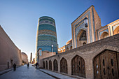Uzbekistan, Khorezm Region, Khiva, Itchan Kala, Kalta Minor Minaret (W.H.)