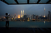 South-East Asia, Malaysia, Kuala Lumpur, the financial center and the Petronas towers