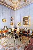 France, Paris (75). 8th arrondissement. Musee Jacquemart-Andre. the 'Salon des peintures'