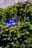 France, Normandy, Eure, Giverny, Rue Claude Monet