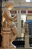 France, North-Western France, Nantes, Passage Pommeraye, allegorical statue by Jean Debay.