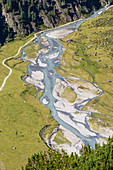 Sulzenautal, Wilde-Wasser-Weg, Stubaital, Stubaital, Tirol, Österreich, Europa