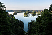 Grabenwerder, lake Haussee, lakes of Feldberg, Feldberg, Mecklenburg lakes, Mecklenburg lake district, Mecklenburg-West Pomerania, Germany, Europe