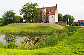 Schloss Ulrichshusen, Hotel, Mecklenburgische Seenplatte, Mecklenburgische Seen, Ulrichshusen, Mecklenburg-Vorpommern, Deutschland, Europa