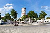 Stadtzentrum von Neustrelitz, Mecklenburgische Seenplatte, Mecklenburgische Seen, Neustrelitz, Mecklenburg-Vorpommern, Deutschland, Europa