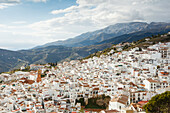 Competa, pueblo blanco, white village, Malaga province, Andalucia, Spain, Europe
