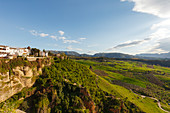 gorge of Rio Guadalevin, La Ciudad, Ronda, Malaga province, Andalucia, Spain, Europe
