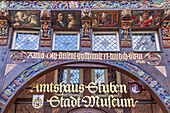 The famous 'Knochenhaueramtshaus', a half-timbered building, in the old town of Hildesheim, Lower Saxony, Northern Germany, Germany, Europe