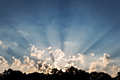 clouds at sunset, Germany, Europe