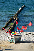 ' fishing boat, Darß, Baltic Sea, Mecklenburg-Western Pomerania; Germany, Europe'