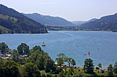 Grosser Alpsee, Immenstadt, Oberallgäu, Allgäu, Schwaben, Bayern, Deutschland