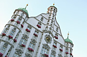 Renaissance city hall, Memmingen, Swabia, Bavaria, Germany
