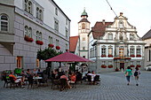 Rathaus, Marktplatz,  Wangen, Allgäu, Baden-Würtemberg, Deutschland