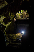 Interior Of Cave Entrance On Java, Indonesia