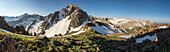 Panoramic View Of Mount Sneffels From Blaine Peak In Colorado
