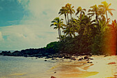 Scenic View Of Beach On The North Shore Of Oahu, Hawaii