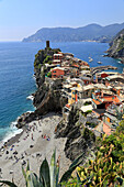Vernazza, Italian Riviera, Cinque Terre, UNESCO World Heritage Site, Liguria, Italy, Europe