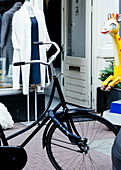 Symbol for trendy Fashion Shopping in Small Boutiques, Amsterdam, De Pijp, Netherlands, Europe