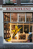 Plattenladen, Gebrauchte Schallplatten, 15.000 Platten, Recordfriend, Sint Antoniesbreestraat 64, 1011 HB Amsterdam, Niederlande