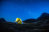 Camping Under The Starry Sky