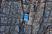 The Rock Formation On Costa Quebrada During Sunrise In Cantabria, Spain