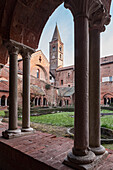 Staffarda, Cuneo province, Piedmont, Italy, Europe,  Staffarda Abbey
