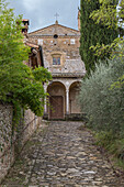 Santa Lucia Church,  Santa Lucia, San Giminiano, Siena province, Tuscany, Italy, Europe