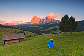 Seiser alm, Trentino-Südtirol, Provinz Bozen, Italien, Europa