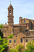 Italien, Toskana, das Dorf Montepulciano auf den Hügeln Toskana, Provence von Siena