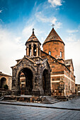 Khor Virap Armenisches Apostolisches Kirchenkloster, am Fuße des Berges Ararat, wo St, Gregory der Illuminator inhaftiert war, Eriwan, Ararat Ebene, Armenien, Caucaus, Eurasien
