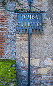 Verona, Veneto, Italien, das Grab von Julia