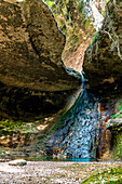 Italien, Veneto, Wasserfall Park von Molina