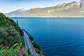 Gardesana Occidentale scenic route, Lake Garda, Lombardia, Italy, Europe